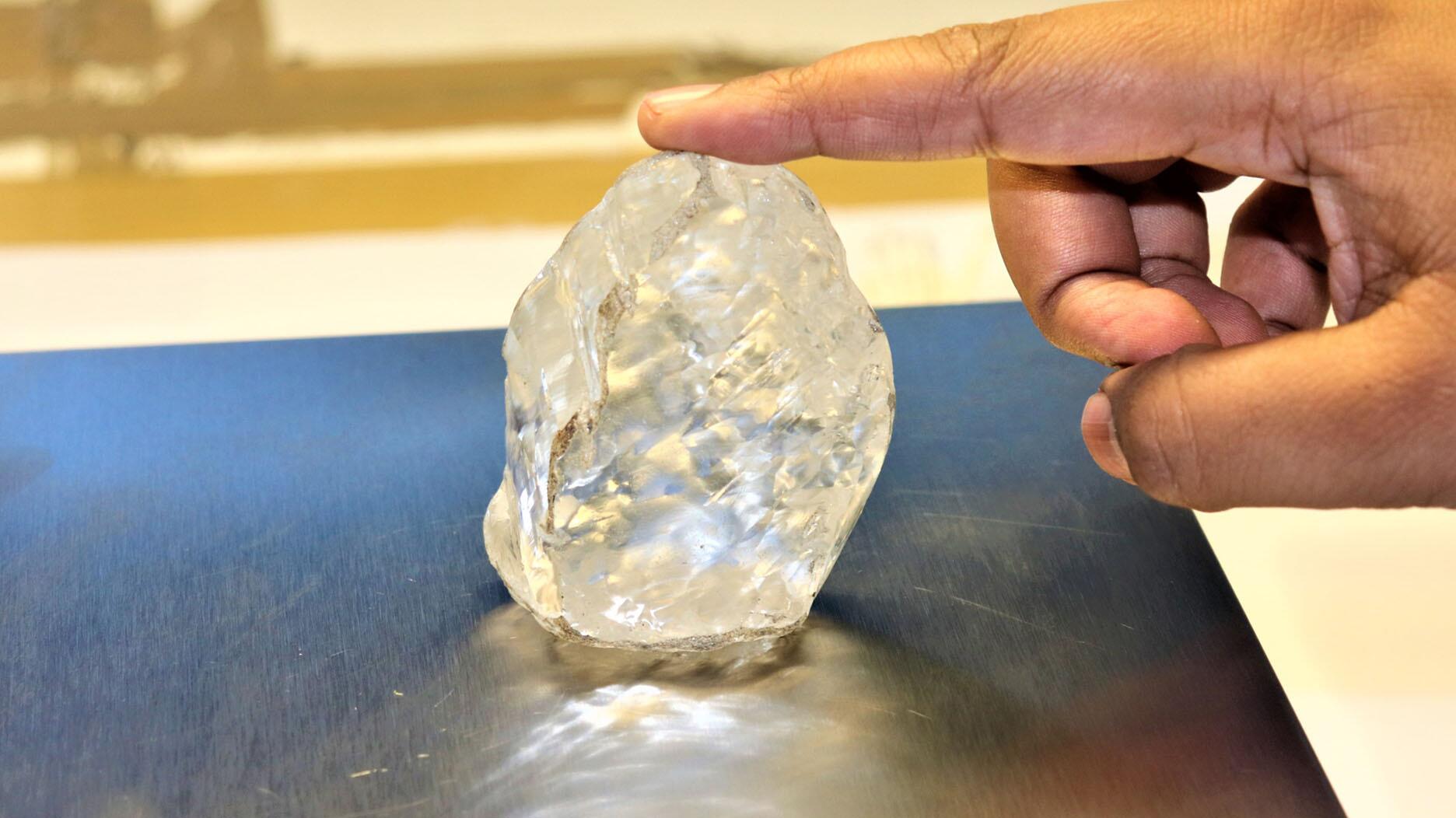 How much is a raw diamond worth in South Africa Bonas Gold