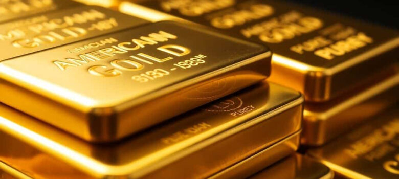 Gold bars being shipped from Cameroon via secure logistics