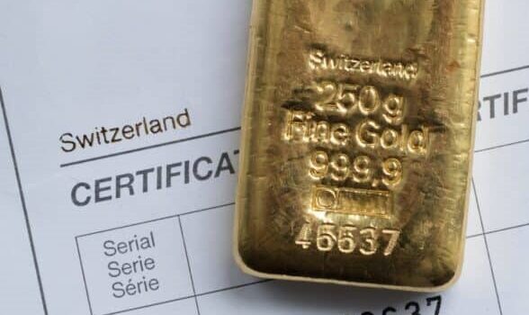 Refined gold bars from Cameroon ready for international refineries