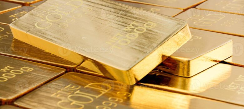 African gold bars with price comparison map